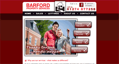 Desktop Screenshot of barfordproperty.co.uk